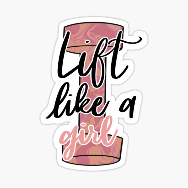 Item preview, Lift like a girl  designed and sold by Mgkdesigns01.