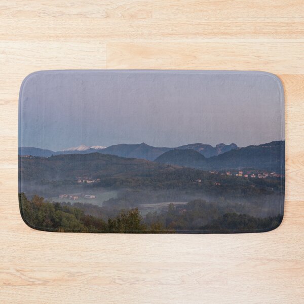 Item preview, foggy landscape early in the morning designed and sold by brambillasimone.