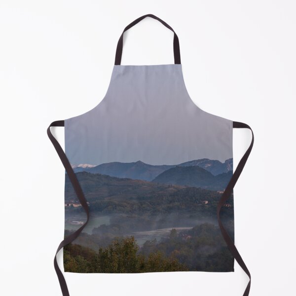 Item preview, foggy landscape early in the morning designed and sold by brambillasimone.
