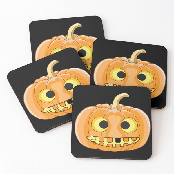 Item preview, Halloween Pumpkin Face: Laugh with a Black Tooth designed and sold by Moyanana.