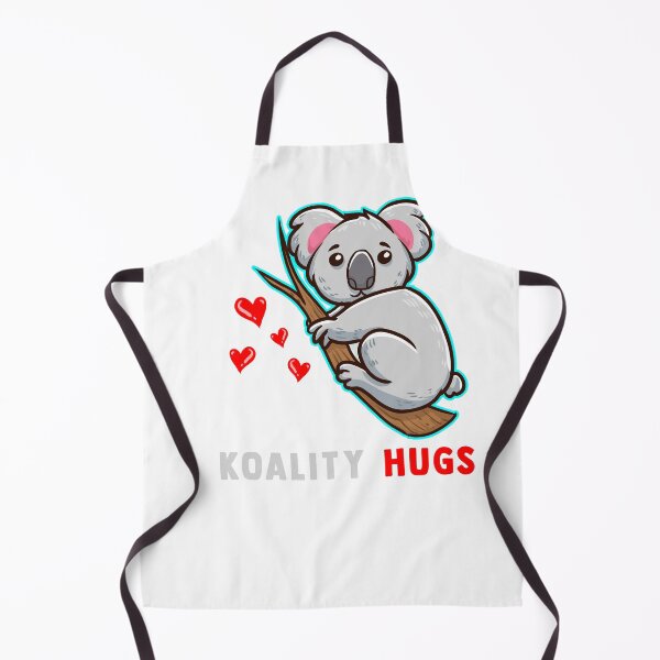 Item preview, Koala Gives Koality Hugs Pun Hearts Koala Grafik designed and sold by Coconil.
