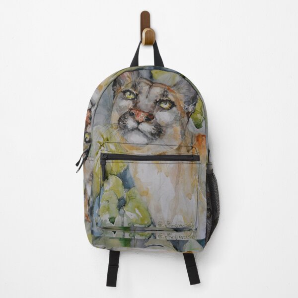 Item preview, Beautiful wild Cougar. cougar. Portrait of a predator. designed and sold by Elena Reutova.