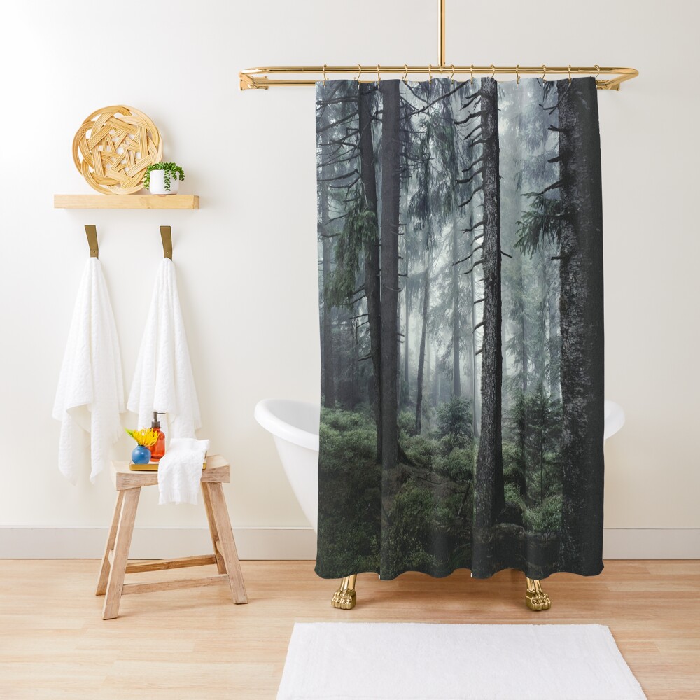Path Vibes Shower Curtain