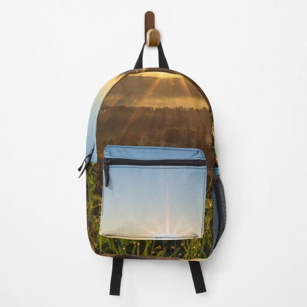 Item preview, Hilly landscape at sunrise on an autumn morning designed and sold by brambillasimone.