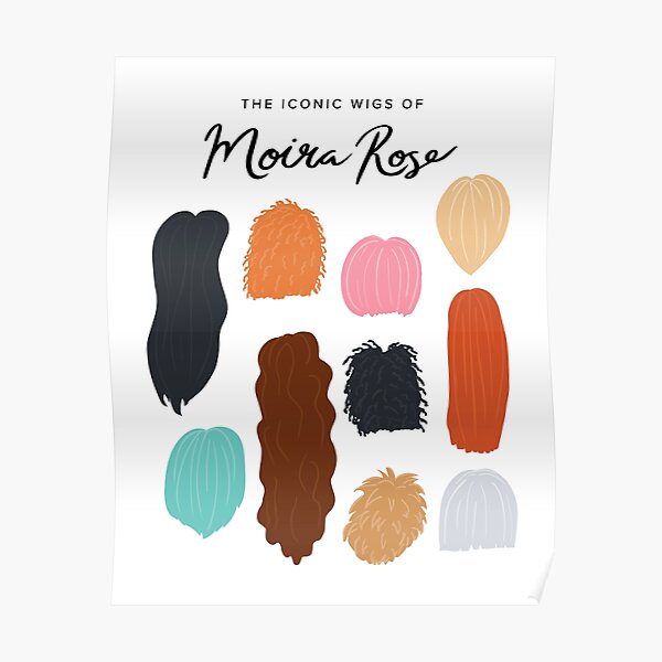 The Iconic Wigs of Moira Rose Poster
