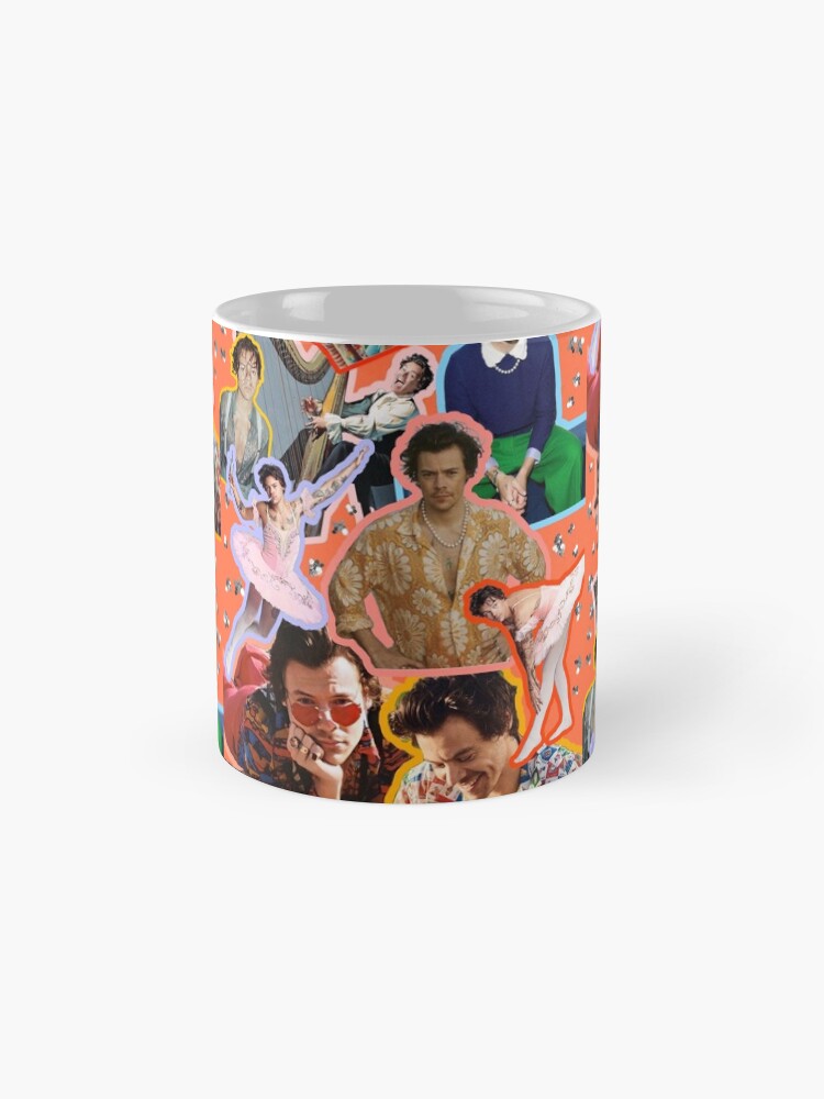 Alternate view of collage of harrystyle Mug