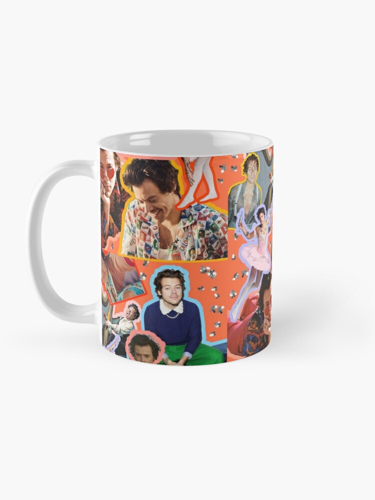 Alternate view of collage of harrystyle Mug