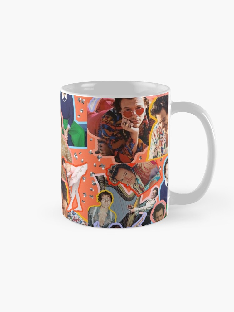 Alternate view of collage of harrystyle Mug