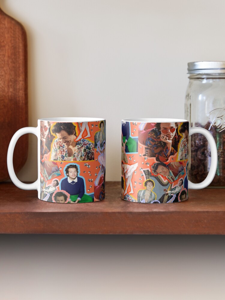 Alternate view of collage of harrystyle Mug