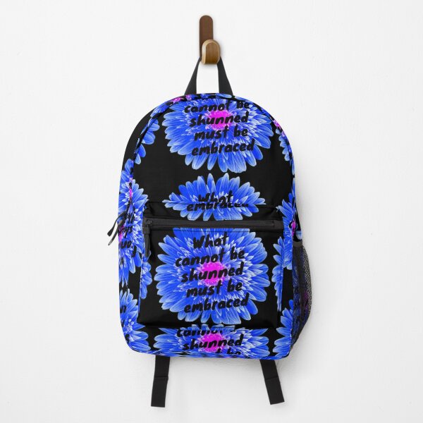 Item preview, What Cannot Be Shunned Must Be Embraced Blue designed and sold by J-LaD.