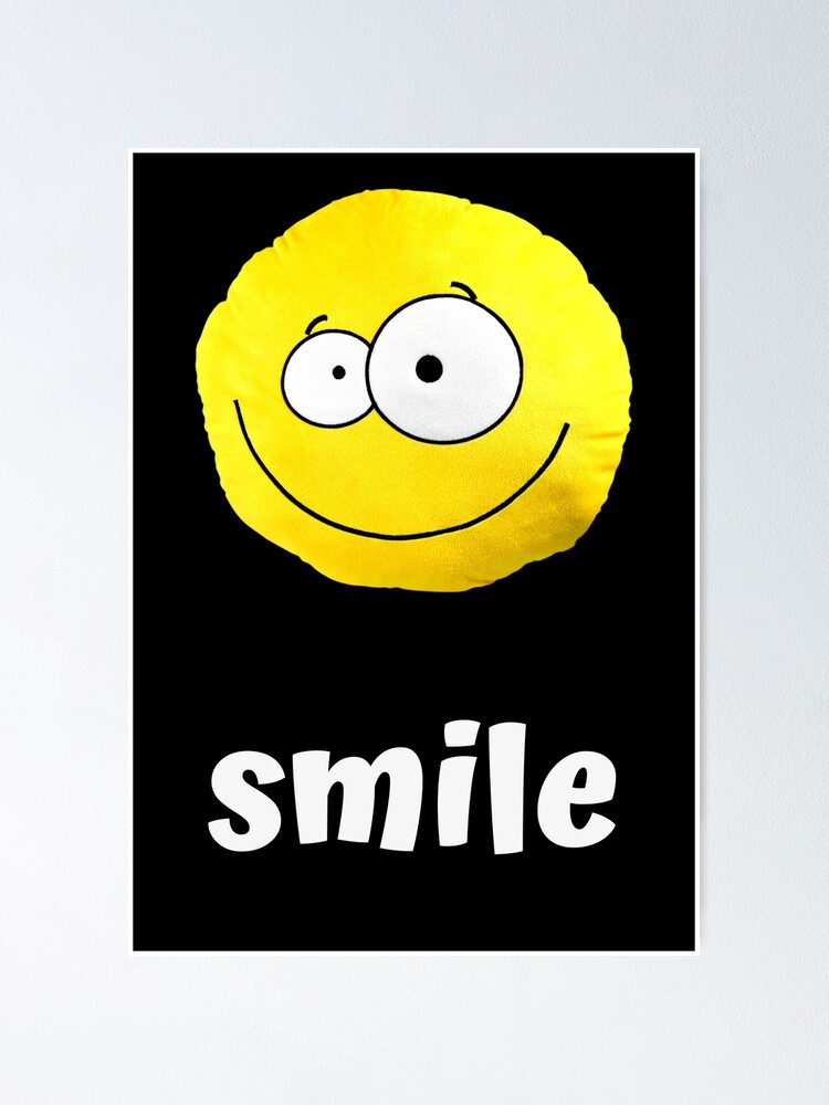 Dummes Smiley Gesicht Poster Von Mino Ooo Redbubble