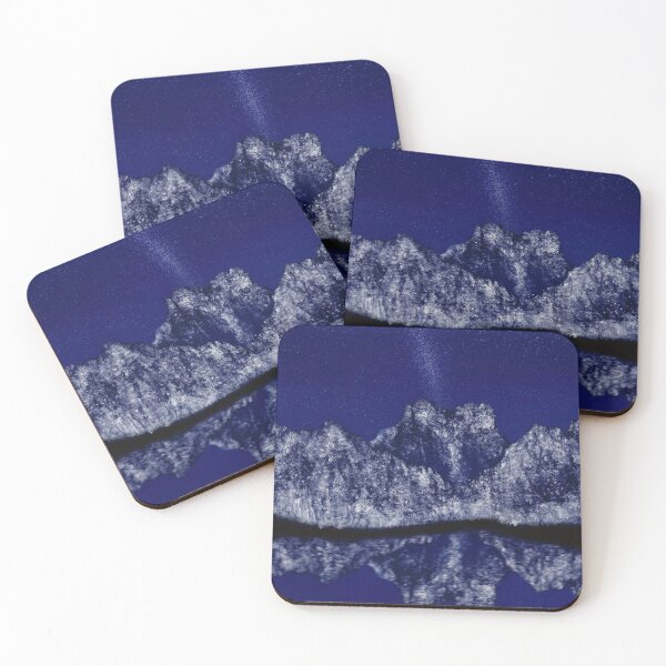 Item preview, Milky Way and Mountains reflection. designed and sold by irmasarts.