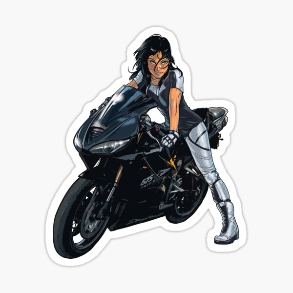 Anime Motorcycle Stickers for Sale  Redbubble
