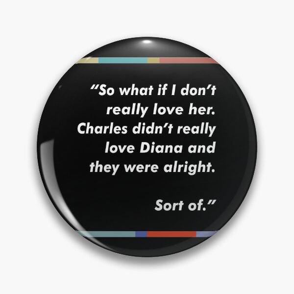 Artikelvorschau, Charles & Diana / Peep Show Fan Zitat Design entworfen und verkauft von AestheticNow.