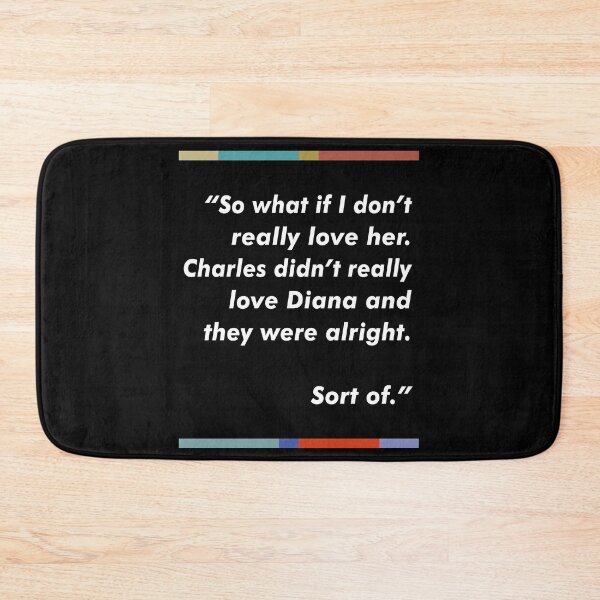 Item preview, Charles & Diana  / Peep Show Fan Quote Design  designed and sold by AestheticNow.