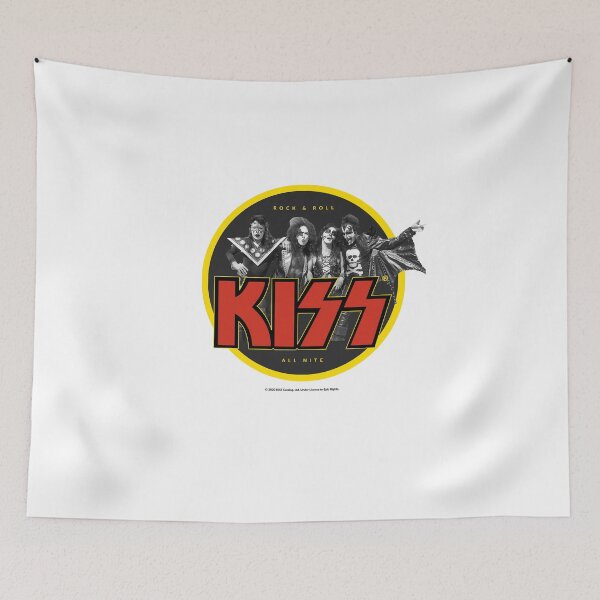 Item preview, ROCK AND ROLL - ALL NITE - KISS - KISS THE BAND - KISS GROUP  designed and sold by Tropical Blood.