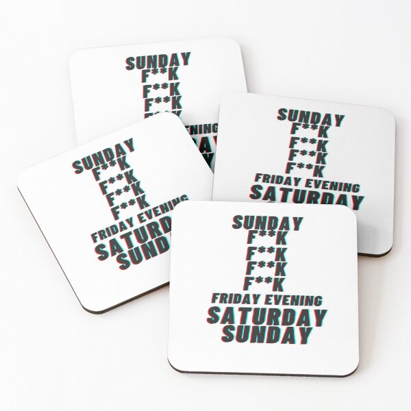 Item preview, Week Forecast Weekend Party Night Lover designed and sold by PunchText designs.