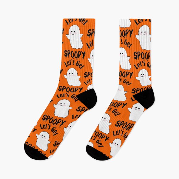 Item preview, Let's Get Spoopy | Halloween | Ghost | kawaii designed and sold by TrashPandaUS.