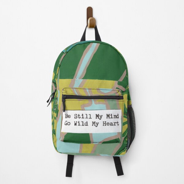Item preview, Collage Art- Still Mind Wild Heart designed and sold by RoseMary Goldenfield.