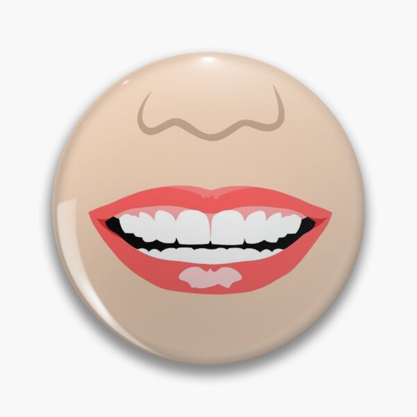 Item preview, Illustration of Beautiful Caucasian Woman's Light Red Lips and Smile designed and sold by BigAl3D.