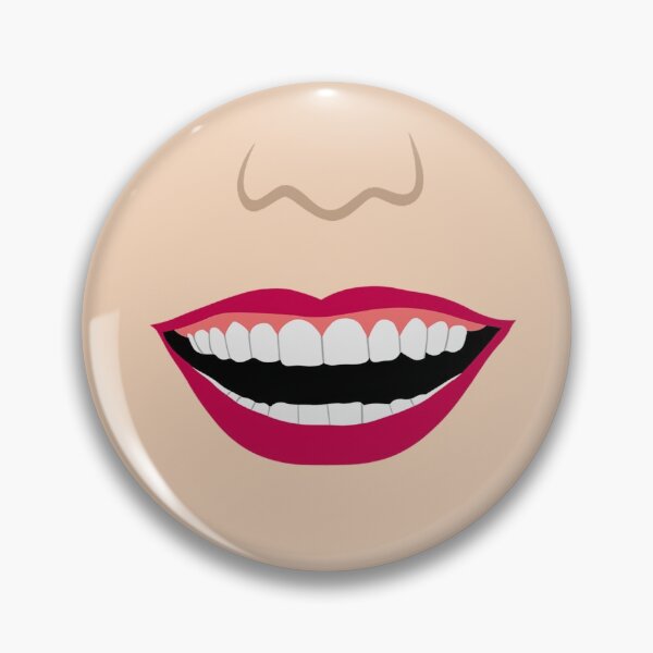 Item preview, Illustration of Beautiful Caucasian Woman's Red Lips and Smile designed and sold by BigAl3D.