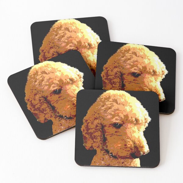 Item preview, Red Poodle Black designed and sold by Meredith Brooks.