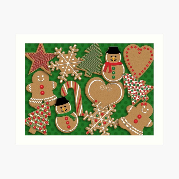 EKCO Baker's Secret Cookie Sheet Christmas Tree Snowman Gingerbread Woman  Man