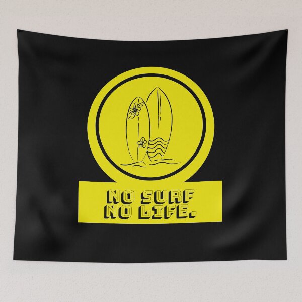Item preview, NO SURF BOARD NO LIFE. gift idea  designed and sold by Zakaria daoudi.