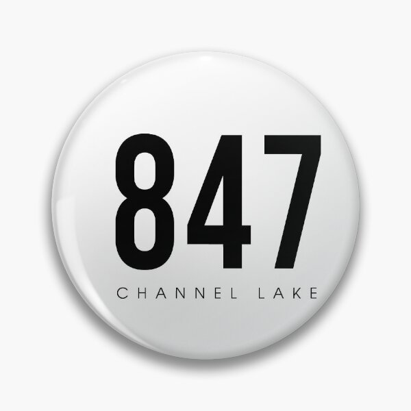 Item preview, Channel Lake, IL - 847 Area Code design designed and sold by CartoCreative.