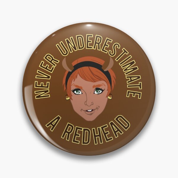 Item preview, Never Underestimate a Redhead designed and sold by altdisney.