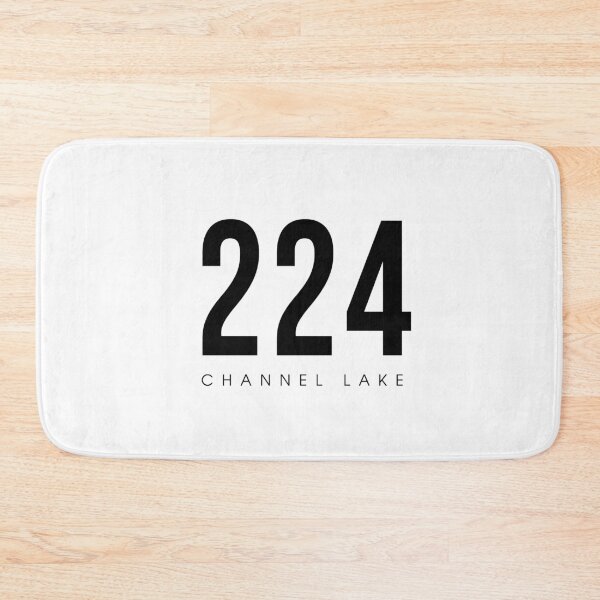 Item preview, Channel Lake, IL - 224 Area Code design designed and sold by CartoCreative.