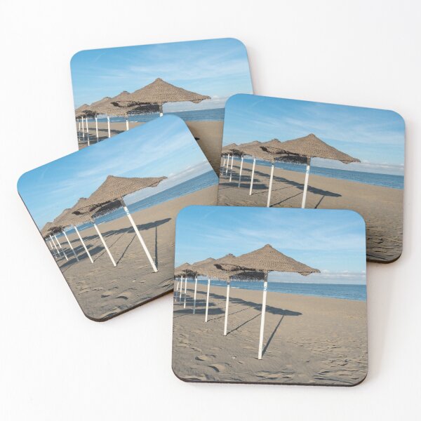 Item preview, Beach with sunshades designed and sold by EngineerGoC.