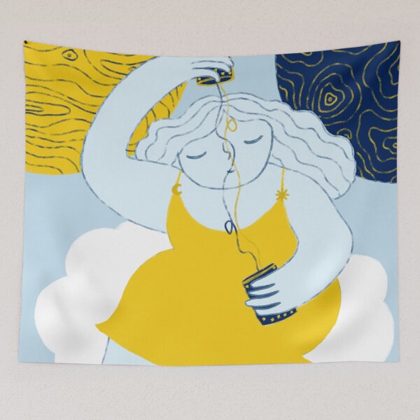 Item preview, temperance tarot designed and sold by memarabord.