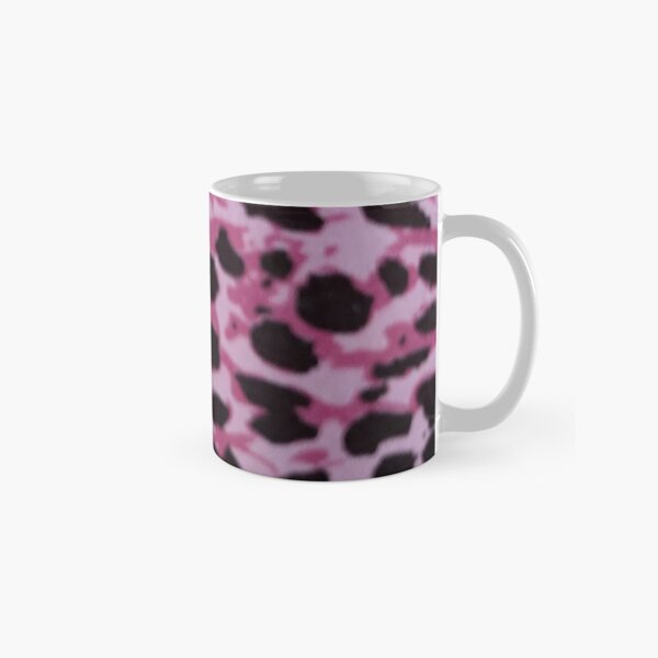 Pink Leopard Skin Classic Mug