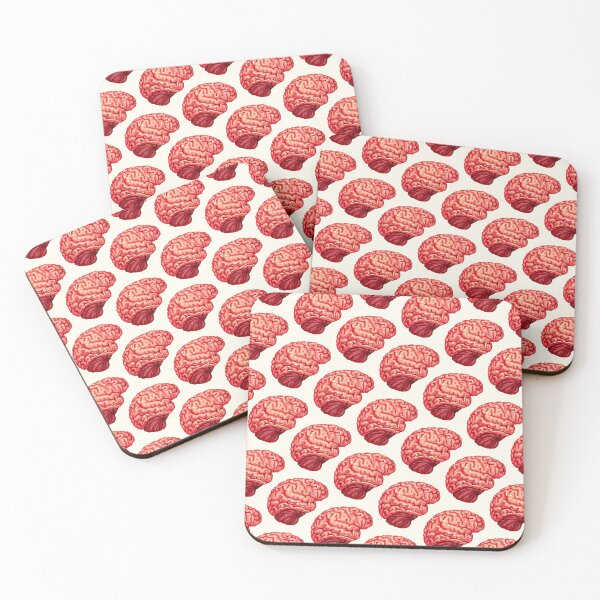 Item preview, Brain Pattern - White designed and sold by Kelly  Gilleran.