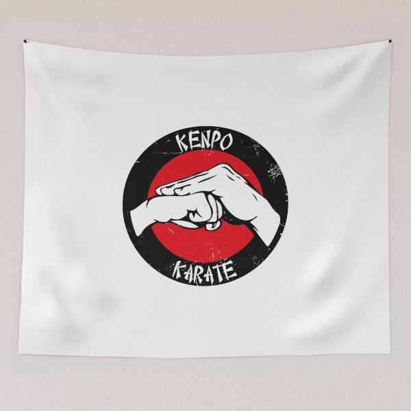 Item preview, Kenpo Karate Martial Arts Patch Grunge Style designed and sold by MasterKlaw.