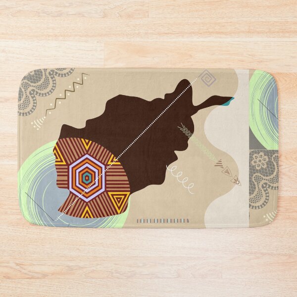 Item preview, Afghanistan Stylized designed and sold by lanrestudio.