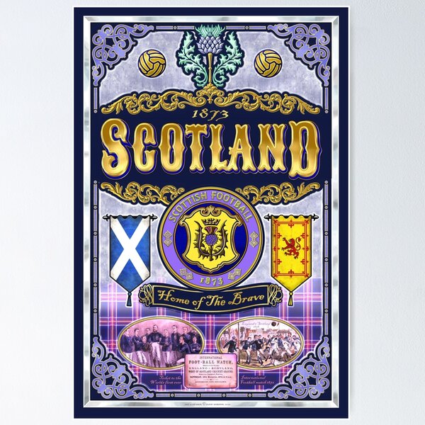 Item preview, Scotland Football 'Home of the brave' designed and sold by Protonarts.