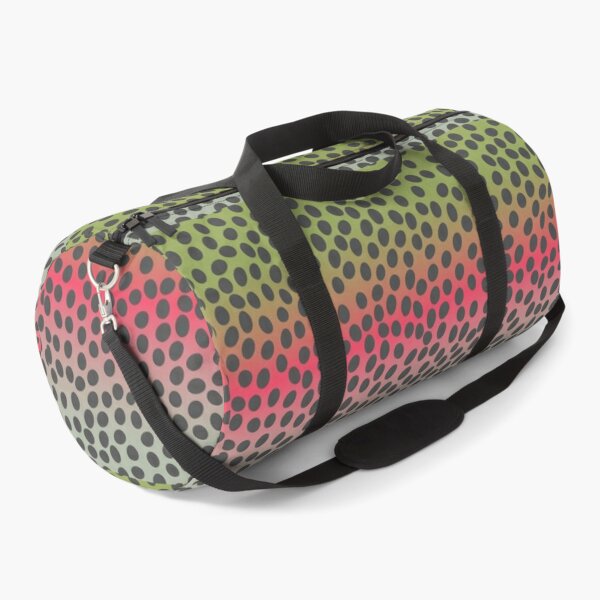 Rainbow Trout Skin Duffle Bag for Sale by hermitenvy