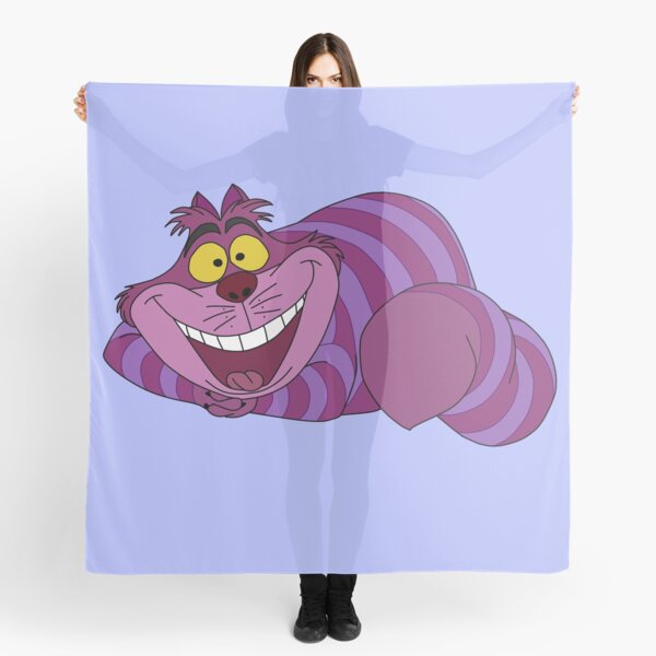 Foulards Sur Le Theme Chat De Cheshire Redbubble