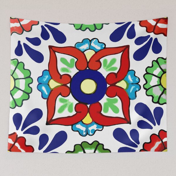 Artikelvorschau, Talavera Blue Drops entworfen und verkauft von Jennifer Geiger Art.
