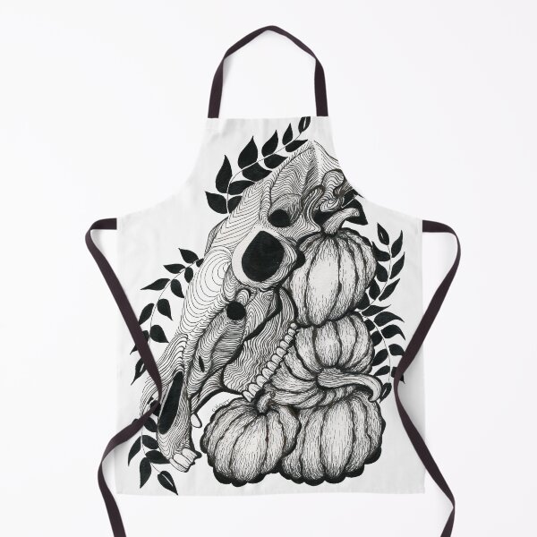 Item preview, Inky Autumn Pumpkins designed and sold by CKnorrArt.