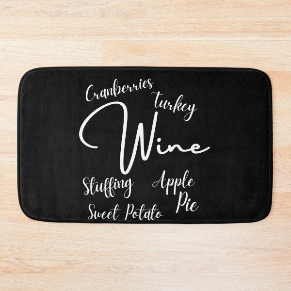 Item preview, Wine Turkey Stuffing Apple Pie Cranberries Sweet Potato designed and sold by prteacool.