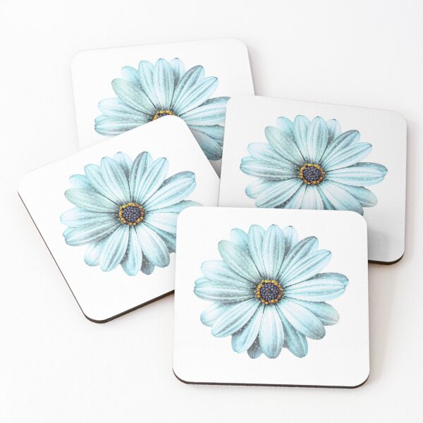 Item preview, Sparkling Daisy - Aquamarine designed and sold by sunkissedgrafix.