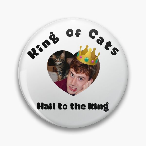 Item preview, King of cats designed and sold by The Mazzello Mafia (We are Joe Mazzello fans.).