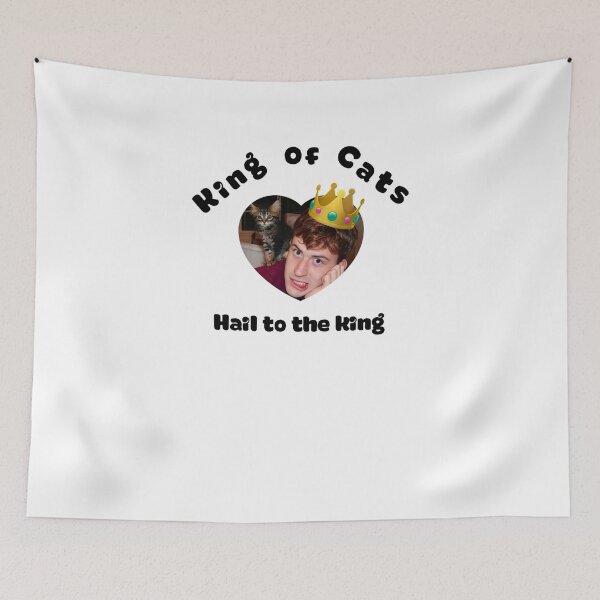 Item preview, King of cats designed and sold by The Mazzello Mafia (We are Joe Mazzello fans.).