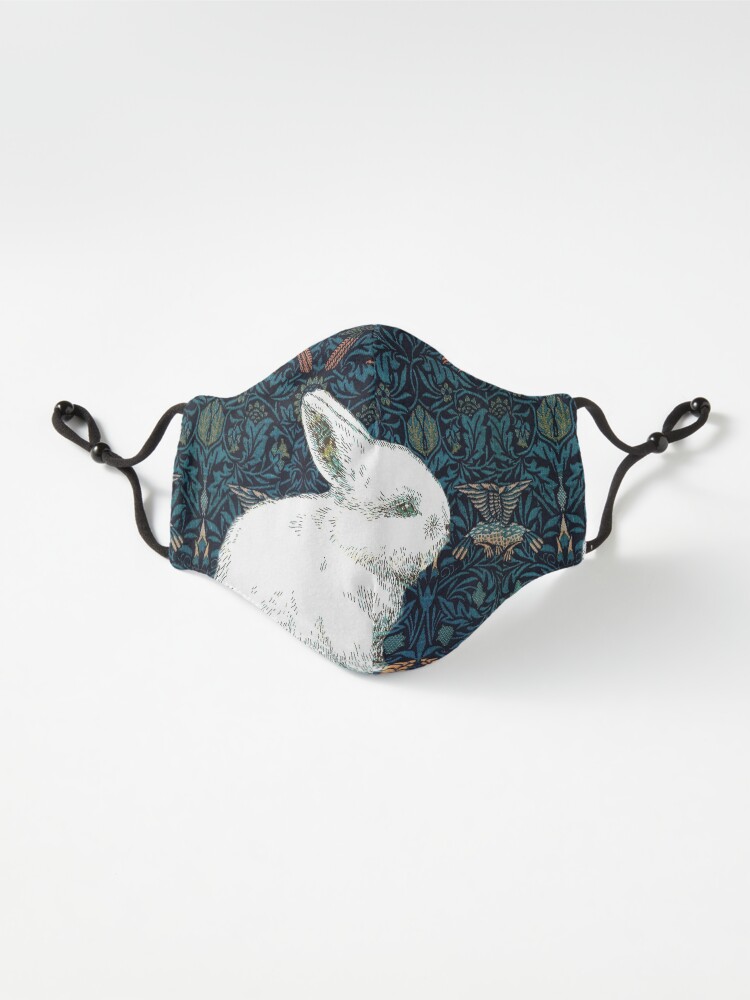 Alternate view of A Rabbit in Morris's Garden Mask