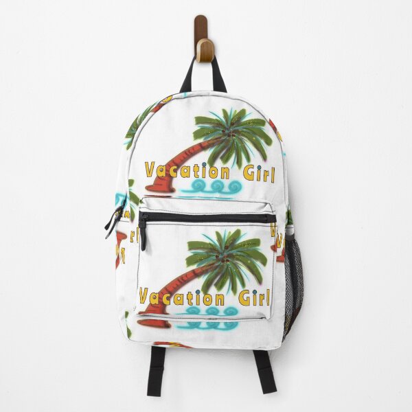 Item preview, Vacation Girl (Palm Tree) designed and sold by HappigalArt.