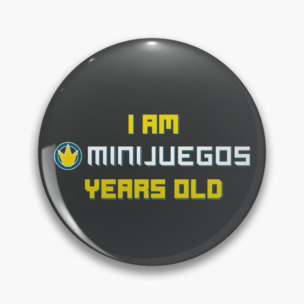 Item preview, I Am Minijuegos Years Old - Old School Gaming - 2000's Kids designed and sold by Gaming Prints.