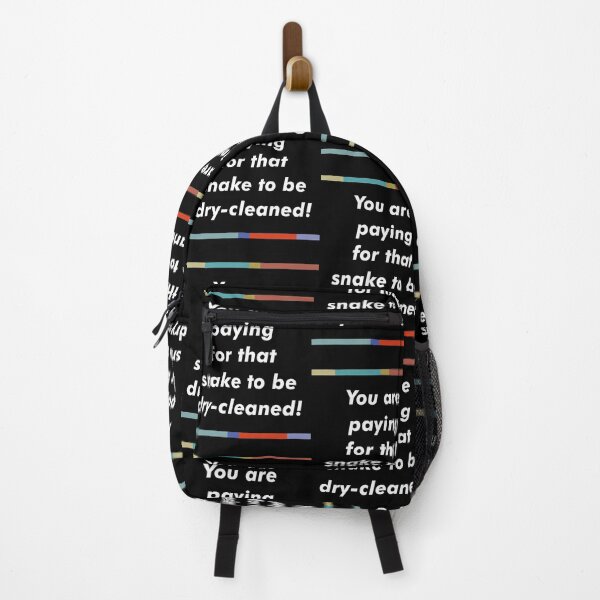 Item preview, “You are paying for that snake to be dry-cleaned!” / Peep Show Fan Quote Design designed and sold by AestheticNow.